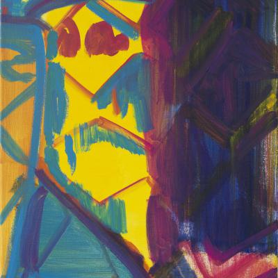 Untitled, 50 X 65cm, Oil On Canvas, 2016